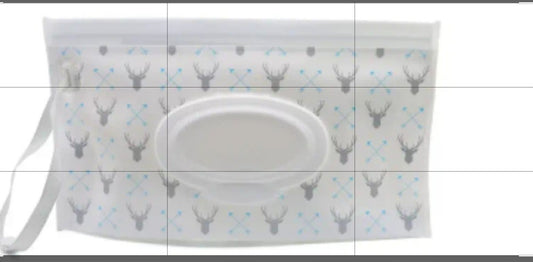 Portable Refillable Wipe Holder