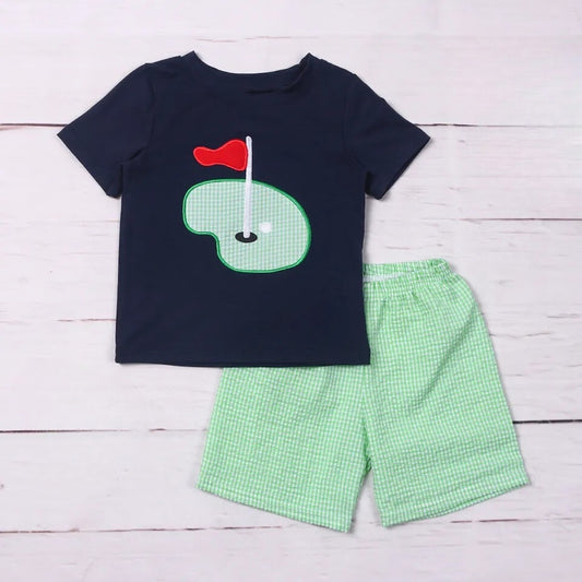 Hole In One Boys Short Set