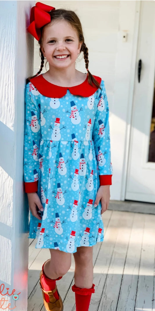 Happy Snowmen Dress