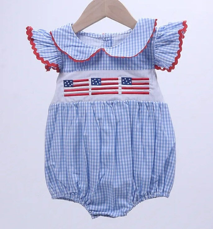 Little Miss Patriotic Bubble