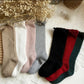 Girls Ruffle Knee Socks